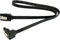 SATA Kabel - Datakabel - 90° Gehoekt 0,5 M Zwart