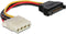 SATA (m) - Molex (v) adapter - 0,10 meter