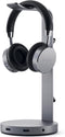 Satechi Aluminum Hoofdtelefoon standaard & Hub - Space Grey