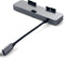 Satechi Aluminum Type-C Clamp Hub Pro - Space Grey