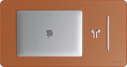 Satechi Eco lederen bureau mat - Bruin