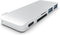 Satechi Type-C USB Passthrough Hub - Silver
