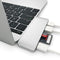 Satechi Type-C USB Passthrough Hub - Silver