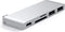Satechi Type-C USB Passthrough Hub - Silver