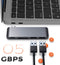 Satechi Type-C USB Passthrough Hub - Space Grey