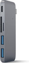 Satechi Type-C USB Passthrough Hub - Space Grey