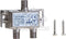 Satelliet Splitter Coax / 5-1218 MHz - 2 Uitgangen