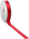 Satijn lint 10 mm rood op rol van 25 meter