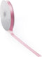Satijn lint 10 mm roze op rol van 25 meter