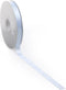 Satijn lint 16 mm blauw op rol van 25 meter