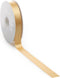 Satijn lint 16 mm goud op rol van 25 meter