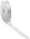 Satijnband Double Face 25mm Zilver