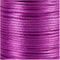 Satijnkoord - Satijnen Hobbykoord - Glanzend - paars - Rond - Decoratie - DIY - Dikte: 2mm - 50 mtr - Creotime - 1 rol