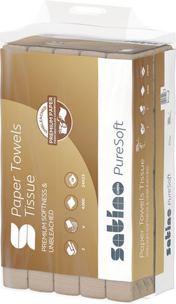 Satino by WEPA - Handdoek satino puresoft pt3 vvw 2l naturel
