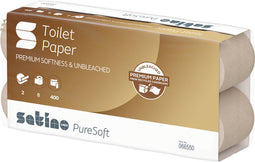 Satino by WEPA - Toiletpapier satino puresoft mt1 2lgs 400vel | 6 stuks