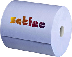 Satino industrierol 2-laags blauw 305310 350mtr x 36,5cm