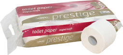 Satino - Toiletpapier Satino Prestige 4-laags 150vel 8rollen wit | 9 stuks