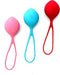 Satisfyer Balls, lustkogels trainings-set, bonte enkele kogel voor meer seksplezier, 3,8 cm, 3 delen