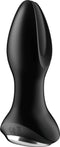 Satisfyer, Bluetooth anaal-vibrator, 'Rotator Plug 2 Connect App', 12,5 cm, met app, 2 in 1: vibrerende en roterende balletjes, 2 motoren