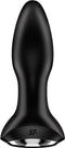 Satisfyer, Bluetooth anaal-vibrator, 'Rotator Plug 2 Connect App', 12,5 cm, met app, 2 in 1: vibrerende en roterende balletjes, 2 motoren