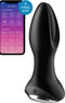 Satisfyer, Bluetooth anaal-vibrator, 'Rotator Plug 2 Connect App', 12,5 cm, met app, 2 in 1: vibrerende en roterende balletjes, 2 motoren