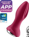 Satisfyer, Bluetooth anaal-vibrator, 'Rotator Plug 2 Connect App', 12,5 cm, met app, 2 in 1: vibrerende en roterende balletjes, 2 motoren