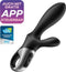 Satisfyer, Bluetooth anale vibrator, Heat Climax+, 20,5 cm, met app, met warmtefunctie, 2 motoren, gemaakt van siliconen