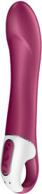 Satisfyer, Bluetooth G-spot vibrator, hotspot, 21,5 cm, met app, met warmtefunctie, gemaakt van siliconen