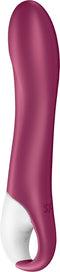 Satisfyer, Bluetooth G-spot vibrator, hotspot, 21,5 cm, met app, met warmtefunctie, gemaakt van siliconen