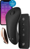 Satisfyer, bluetooth slipvibrator, oplegvibrator, 'Little Secret', 8,5 cm, met app, medische siliconen