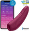 Satisfyer Curvy 1+ Rosarot met app
