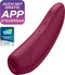 Satisfyer Curvy 1+ Rosarot met app