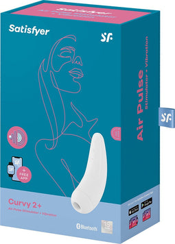 Satisfyer 'Curvy 2+', 13,5 cm, met app