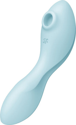 Satisfyer 'Curvy Trinity 5 Connect App', 16,5 cm, met app, 3 motoren, aan beide zijden bruikbaar