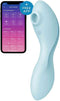 Satisfyer 'Curvy Trinity 5 Connect App', 16,5 cm, met app, 3 motoren, aan beide zijden bruikbaar