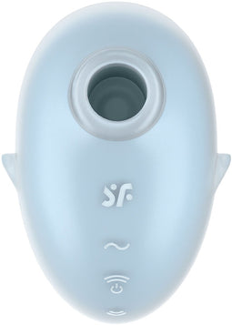 Satisfyer - Cutie Ghost - Air Pulse Vibrator - Blue