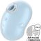 Satisfyer - Cutie Ghost - Air Pulse Vibrator - Blue