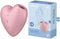 Satisfyer 'Cutie Heart', 8 cm, drukgolven en vibratie, speels design