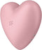 Satisfyer 'Cutie Heart', 8 cm, drukgolven en vibratie, speels design