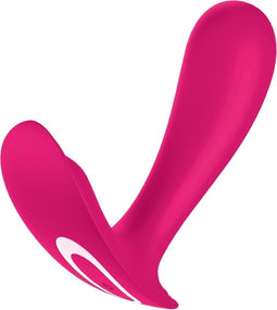 Satisfyer, draagbare Bluetooth vibrator, Top Secret, 11 cm, met app, draagbare vibrator