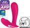 Satisfyer, draagbare Bluetooth vibrator, Top Secret, 11 cm, met app, draagbare vibrator