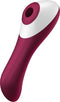 Satisfyer, drukgolfvibrator en vibrator, Dual Crush, 2:1 vibrator + drukgolfspeelgoed, 2 motoren, aan beide zijden te gebruiken