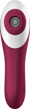 Satisfyer, drukgolfvibrator en vibrator, Dual Crush, 2:1 vibrator + drukgolfspeelgoed, 2 motoren, aan beide zijden te gebruiken