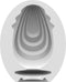 Satisfyer Masturbator Egg, verschillende structuren, hydro-actief TPE, geen glijmiddel nodig, voor eenmalig gebruik