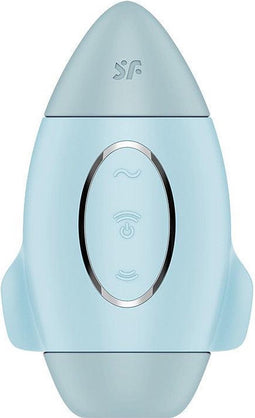 Satisfyer - Mission Control - Luchtdruk Vibrator - Lichtblauw