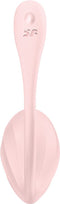 Satisfyer - Ribbed Petal Rose - Draagbare Vibrator - Panty Vibrator - Vibrerend Eitje - Met App Control - Roze