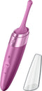 Satisfyer, tipvibrator, 'Twirling Delight', 17 cm, waterdicht, oplaadbaar, medische siliconen