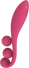 Satisfyer 'Tri Ball 1', 20,5 cm, oplegvibrator, 3 motoren