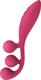 Satisfyer 'Tri Ball 1', 20,5 cm, oplegvibrator, 3 motoren