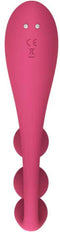 Satisfyer 'Tri Ball 1', 20,5 cm, oplegvibrator, 3 motoren